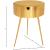 Bali 1-Drawer Metal Side Table/Nightstand