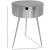 Bali 1-Drawer Metal Side Table/Nightstand