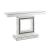 Noralie 90620 Mirrored/Faux Diamonds Console Table