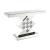 Noralie 90622 Mirrored/Faux Diamonds Console Table