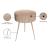 Bali 1-Drawer Metal Side Table/Nightstand