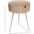 Bali 1-Drawer Metal Side Table/Nightstand