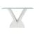 Noralie 90670 Mirrored/Faux Diamonds Console Table