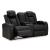Caveman Den Polyester Power Reclining Loveseat w/Console