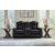 Caveman Den Polyester Power Reclining Loveseat w/Console