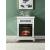 Noralie 90866 Mirror/Faux Diamonds LED Fireplace w/ Remote Control & Timer