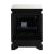 Lotus 90870 Mirror/Faux Diamonds LED Fireplace w/ Remote Control & Timer