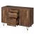 Pinacle Wood/Wood Veneer/Metal Cabinet/Buffet