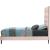 Elly Velvet Twin Size Bed