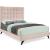 Elly Velvet Full Size Bed