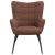 Isla Upholstered Flared Arms Accent Chair with Grid Tufted