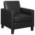 Julio Leatherette Accent Chair with Track Arms