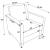 Julio Leatherette Accent Chair with Track Arms