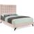 Elly Velvet King Size Bed