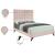 Elly Velvet King Size Bed