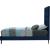 Elly Velvet Twin Size Bed