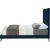 Elly Velvet Queen Size Bed