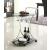 Elfman 2-shelve Glass/Metal Serving Cart