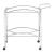 Shadix 2-tier Serving Cart with Glass Top