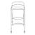 Shadix 2-tier Serving Cart with Glass Top