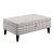McLoughlin Fabric Storage Ottoman