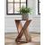Lily Geometric Accent Table
