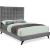 Elly Velvet Full Size Bed