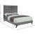 Elly Velvet Full Size Bed