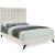 Elly Velvet King Size Bed