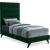Elly Velvet Twin Size Bed