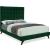 Elly Velvet Queen Size Bed