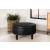 Jace Leatherette Tufted Storage Ottoman