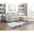 Convene Polyester 2‑Piece Sectional with Reversible Chaise and Pull‑out Bed