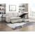 Convene Polyester 2‑Piece Sectional with Reversible Chaise and Pull‑out Bed