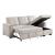 Convene Polyester 2‑Piece Sectional with Reversible Chaise and Pull‑out Bed