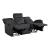 Allen Microfiber Double Reclining Living Room Set