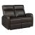 Allen Faux Leather Double Reclining Living Room Set