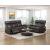 Allen Faux Leather Double Reclining Sofa
