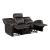 Allen Faux Leather Double Reclining Sofa