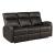 Allen Faux Leather Double Reclining Sofa