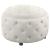 Angelina Tufted Velvet Storage Round Ottoman
