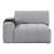 Tidal Polyester 4‑Piece Modular Sofa Chaise with Ottoman