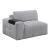 Tidal Polyester Modular Loveseat