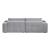 Tidal Polyester Modular Loveseat