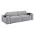 Tidal Polyester Modular Loveseat
