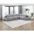 Tidal U-Shaped Polyester 6‑Piece Modular Sectional with Ottomans