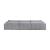 Tidal Polyester 4‑Piece Modular Sofa Chaise with Ottoman
