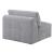 Tidal L-Shaped Polyester 5‑Piece Modular Sectional