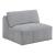 Tidal L-Shaped Polyester 5‑Piece Modular Sectional