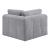 Tidal U-Shaped Polyester 6‑Piece Modular Sectional with Ottomans